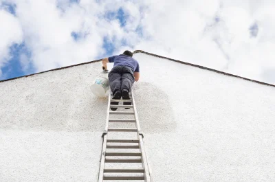 Peinture extérieure à Notre-Dame-des-Millières — façades et ravalement